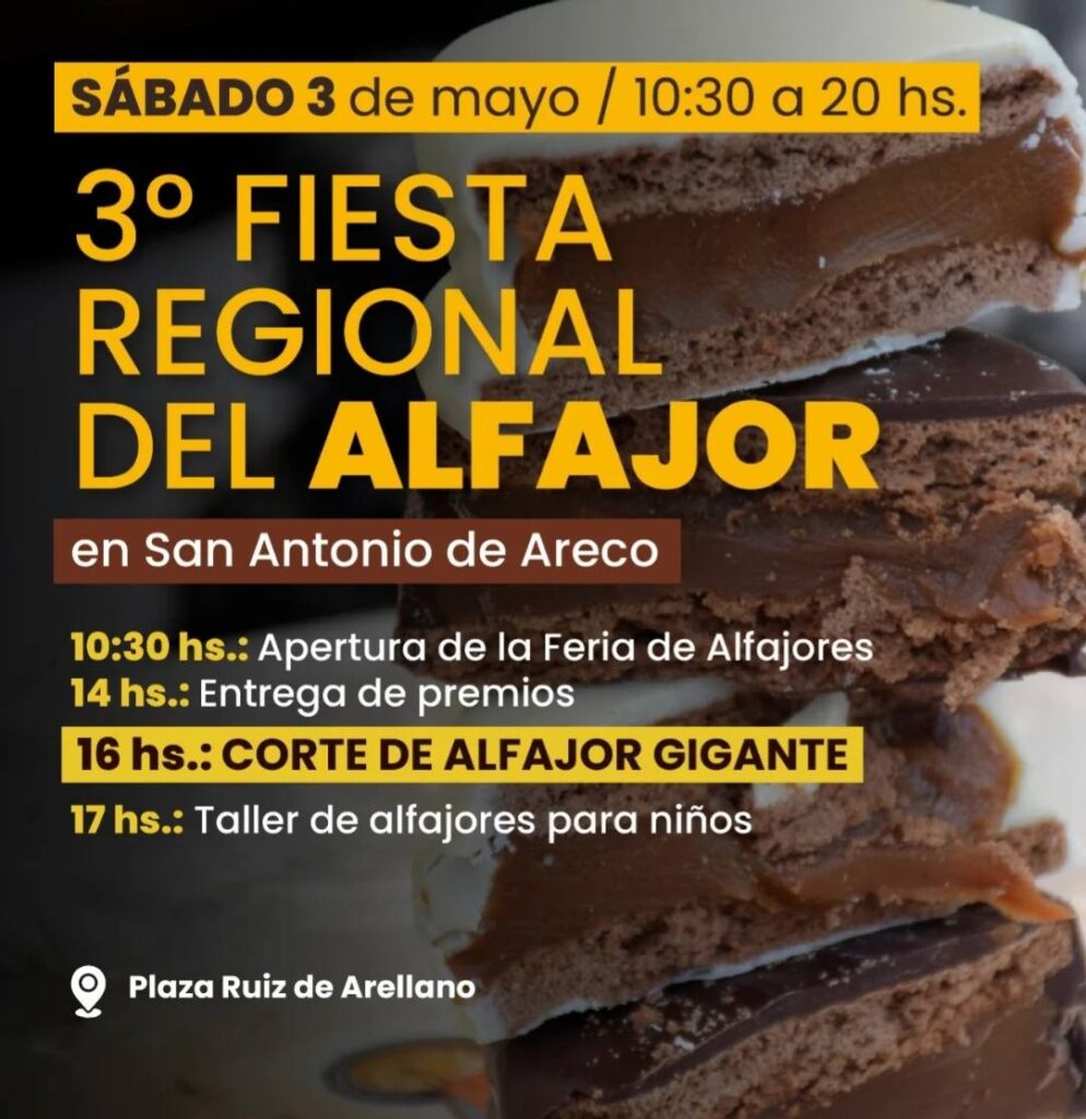 Fiesta Regional del Alfajor 2025 en San Antonio de Areco